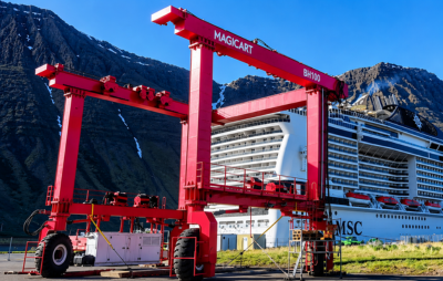100T Mobile Boat Hoist Successfully Commissioned in Iceland